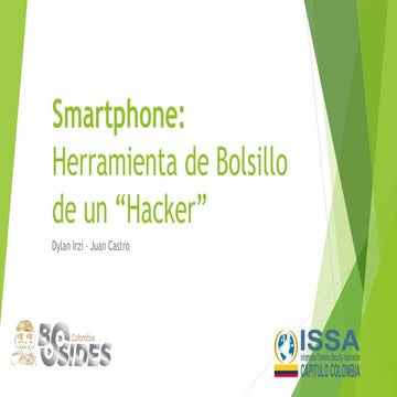 Smartphone: Herramienta de Bolsillo de un Hacker.