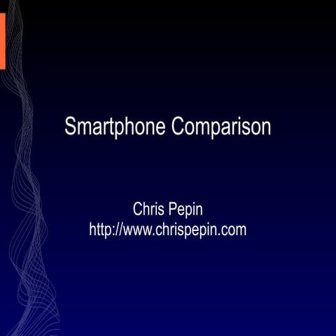 Smartphone comparison