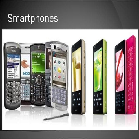 Smartphones powerpoint presentation
