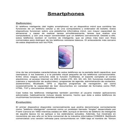 Smartphones | PDF