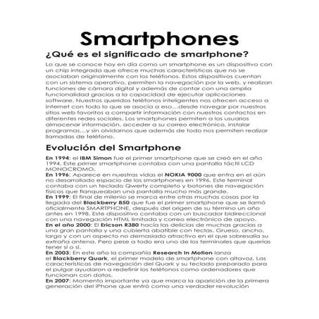 Smartphones | PDF