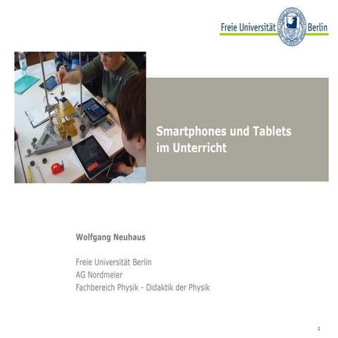 Smartphones und Tablets im Unterricht