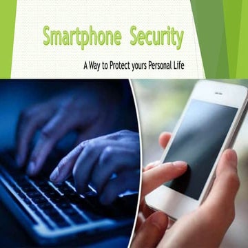 Smartphone  security