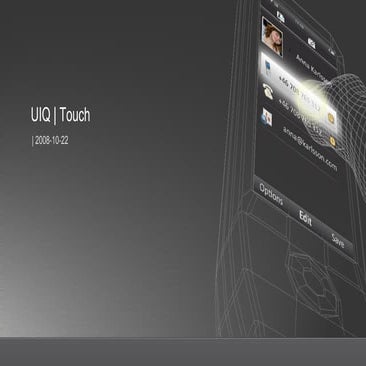 Technology behind touch user interfaces - Limitations and Opportunities by sy...