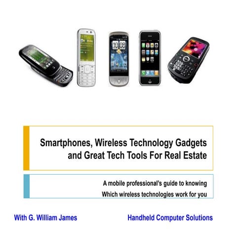 Smartphones Mobile Tech 2010 Webinar