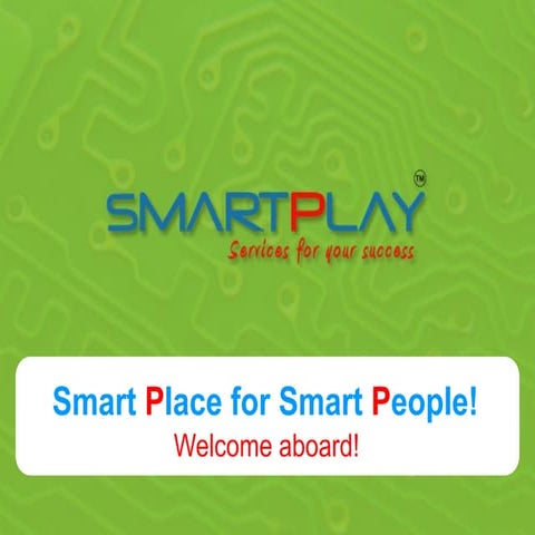 SmartPlay! The place to be! 