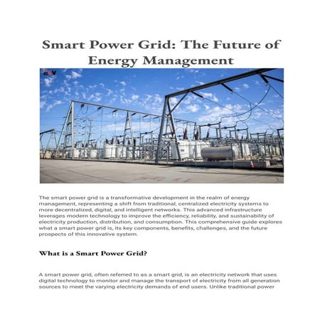 Smart Power Grid_ The Future of Energy Management.pdf
