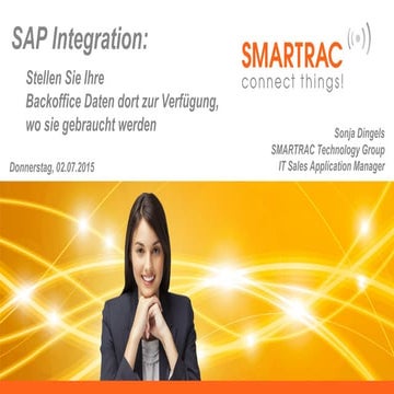 SAP Integration: Stellen Sie Ihre Backoffice Daten dort zur Verfügung, wo...