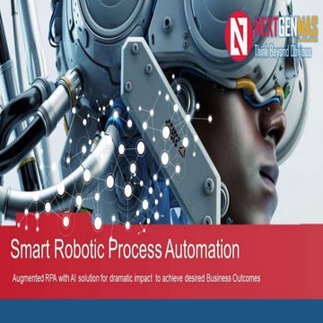Smart robotic process automation | PPTX