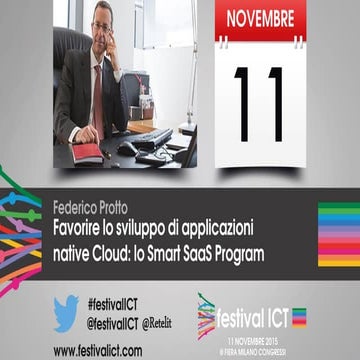Favorire lo sviluppo di applicazioni native Cloud: lo Smart SaaS Program - by...