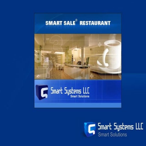 Smart Sale Restaurant  software presentation