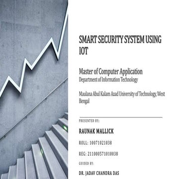 SMART SECURITY SYSTEM USING IOT - MID-TERM PROJECT.pptx