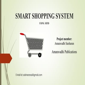 Smart shopping system using rfid