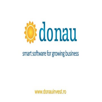 Donau - smart software for growing business