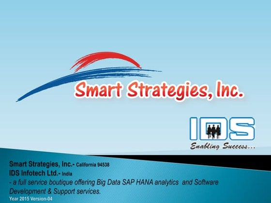 Smart Strategies, Inc. introduction