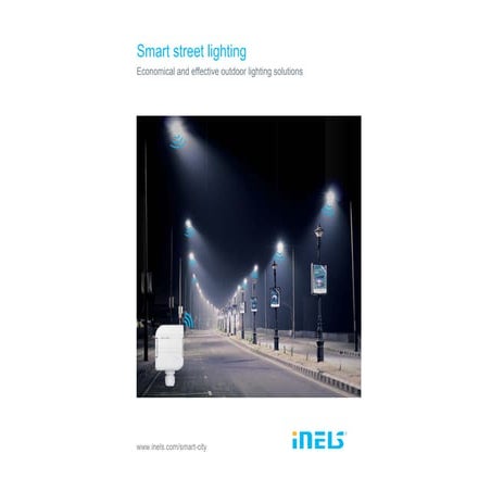 Smart street lighting