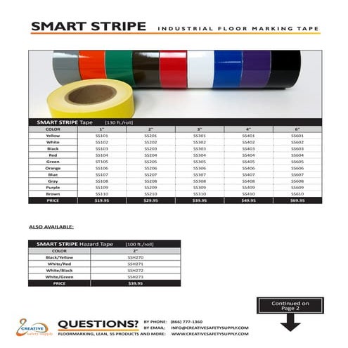Smart Stripe Price List
