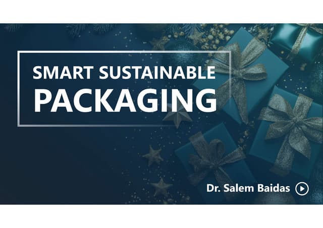Smart Sustainable Packaging        