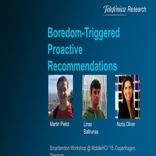 Boredom-Triggered Proactive Recomme...