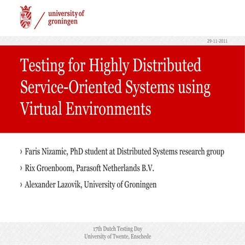 Automated Virtualized Testing (AVT) with Docker, Kubernetes, WireMock ...