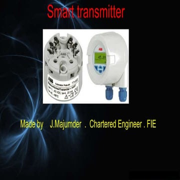 Smart transmitter