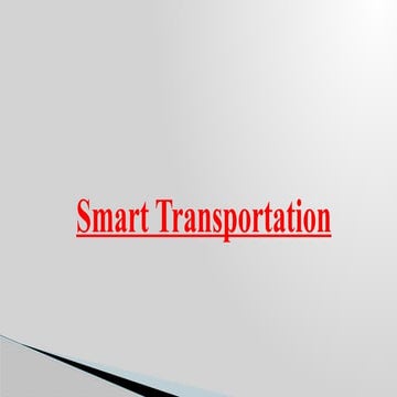 Smart Transportation_intr.pptx for III sem ECE students