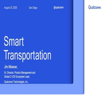 Smart transportation | Intelligent transportation system (ITS)