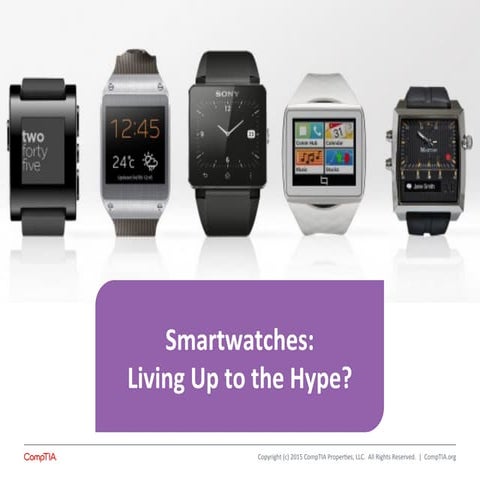 Smartwatch outlook