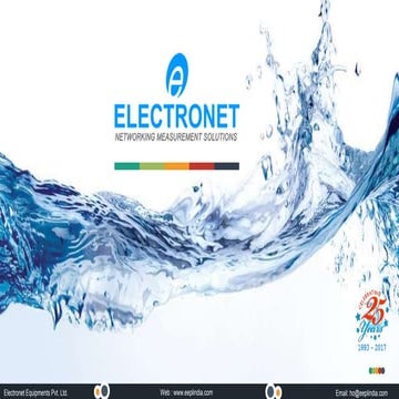 Smart Water Metering By Electronet Equipments Pvt Ltd