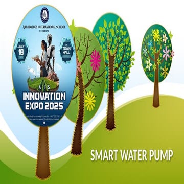 Smart Water Pump power point presentation