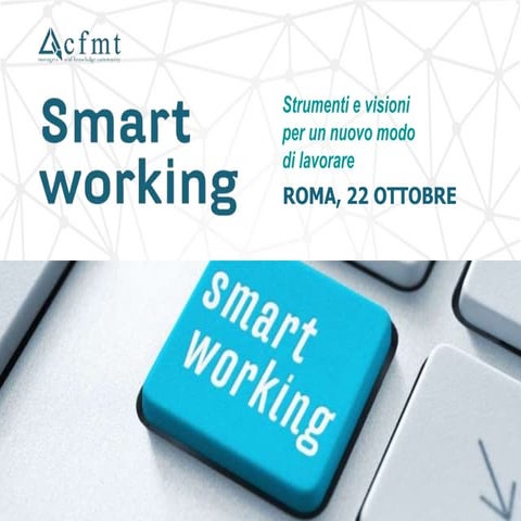 Smart working CFMT Roma
