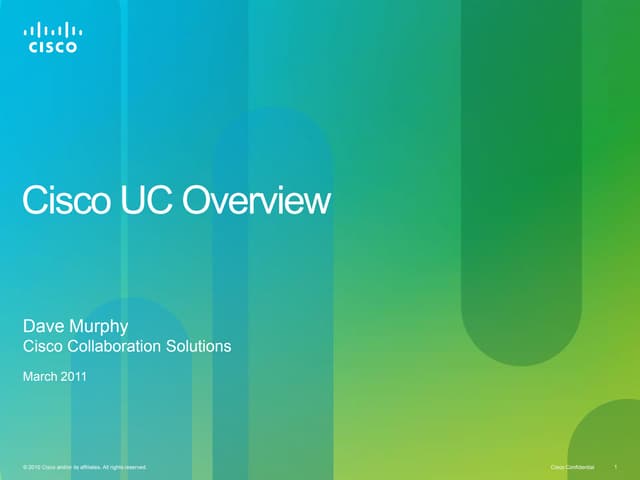 Cisco Presentation
