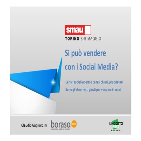 Si può vendere  con i Social Media?