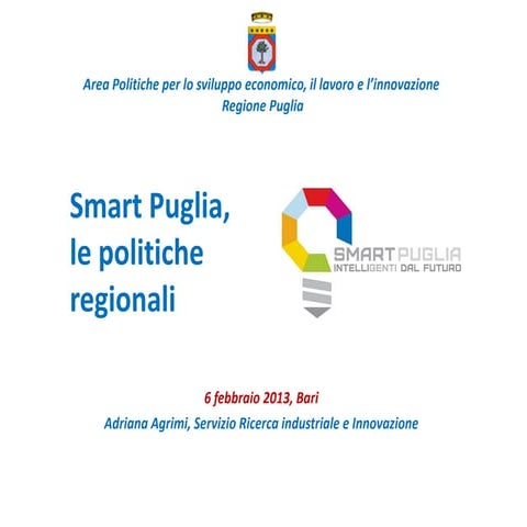 Smau Bari 2013 Forum PA - agrimi