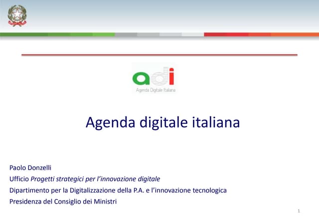 Smau Bari 2013 Forum PA - donzelli