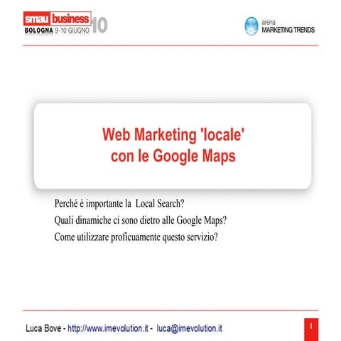 Smau Bologna 2010 Luca Bove