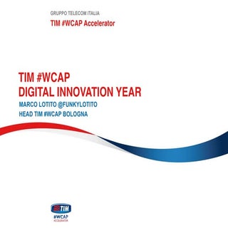 Smau Firenze 2015 - TIM #WCAP Accel...