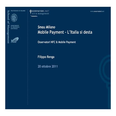 L'evoluzione dei sistemi di pagamento nell'era internt | PPTX