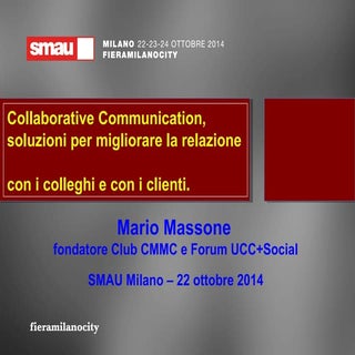 Smau Milano 2014 - Mario Massone