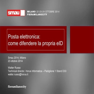 Smau Milano 2014 Walter Russo