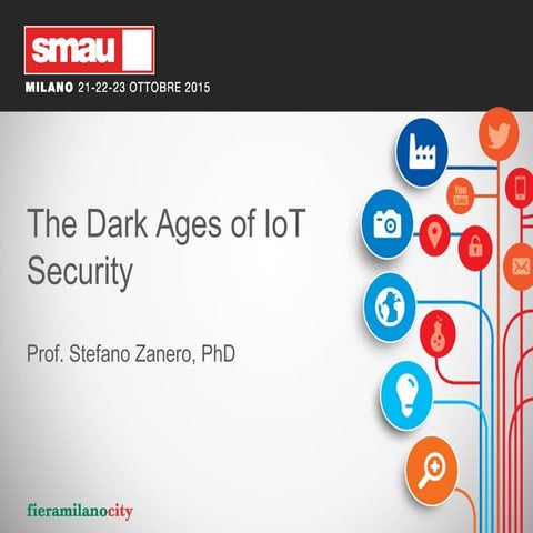Smau Milano 2015 - Stefano Zanero