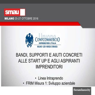 Smau Milano 2016 - Confcommercio MI...
