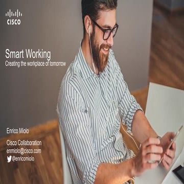 Smau Milano 2016 - Enrico Miolo, Cisco