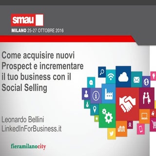 Smau Milano 2016 - Leonardo Bellini