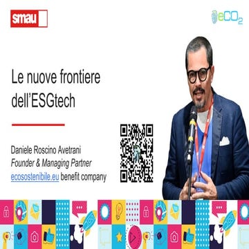 SMAU MILANO 2023 | SMAU MILANO 2023 | Le nuove frontiere dell'ESGtech