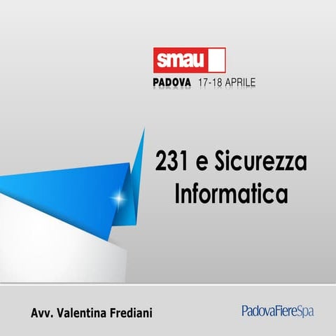 Smau padova 2013 valentina frediani