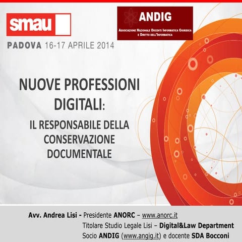 Nuove professioni digitali: il Responsabile della conservazione documentale