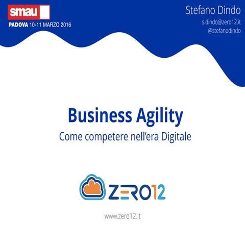 Business Agility - come competere nell'Era Digitale