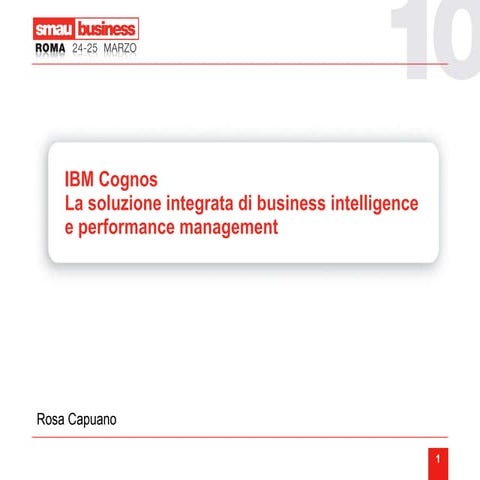 Smau Roma 2010 Rosa Capuano