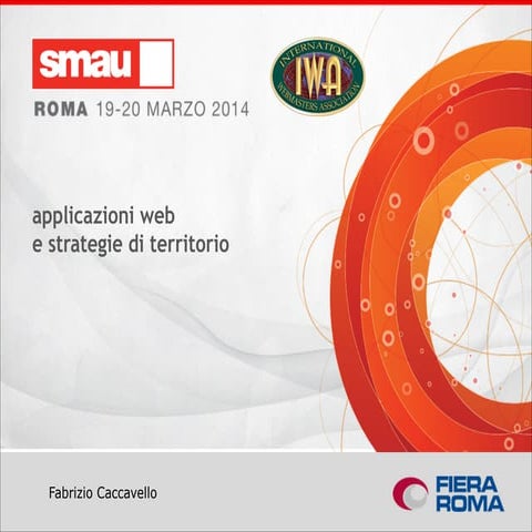 Applicazioni, web e strategie di territorio